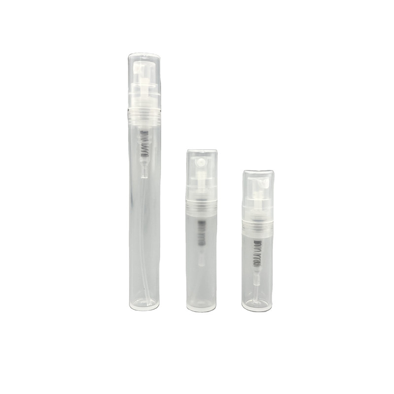 Small Capacity Mist Sprayer Set 2ml 3ml 5ml PP 304H Spring For Mini Bottle