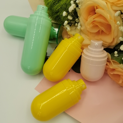 Airless Spray Bottle Inverted Bottle Cute Macaron Color 15ml 30ml 50ml Airless Bottle For Skin Care