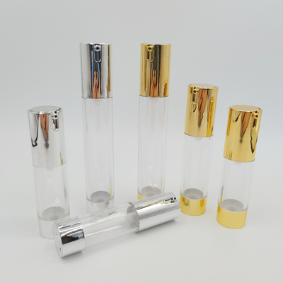 15ml 20ml 30ml Slim Airless Pump Bottle For Cosmetic Packaging