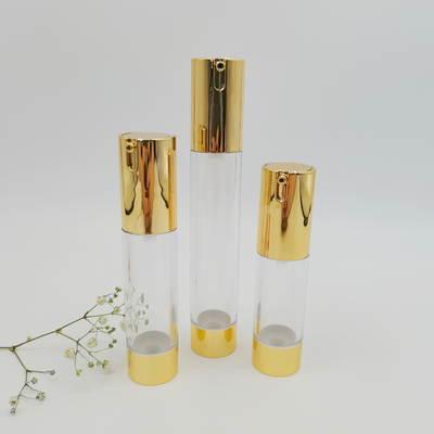 15ml 20ml 30ml Slim Airless Pump Bottle For Cosmetic Packaging