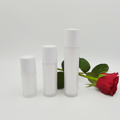 15ml 30ml 50ml For Skin Care Round Rotary Double Wall Airless Pump Bottle
