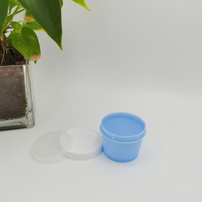 Mono Material PP Cosmetic Jar 50ml 100ml 200ml 250ml Ice-cream Cup Shape Personal Care Jar