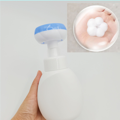 43mm Closure Flower Shape Foam Pump Shampoo Soap 0.8ml Dosage XY07-3 For Children Hand Wash
