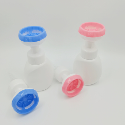 43mm Closure Flower Shape Foam Pump Shampoo Soap 0.8ml Dosage XY07-3 For Children Hand Wash