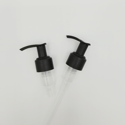 Matt Finish PP Plastic Lotion Pump Black Color 24/410