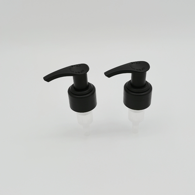 Matt Finish PP Plastic Lotion Pump Black Color 24/410