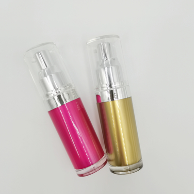 PMMA Round Shape Acrylic Lotion Bottle 15ml 30ml 50ml 100ml 120ml