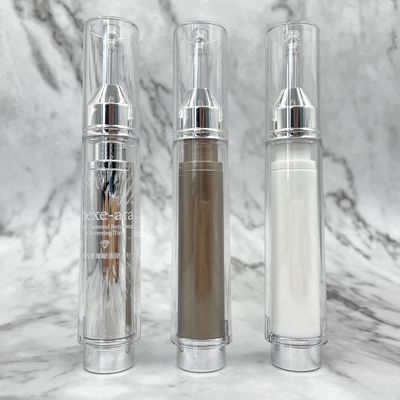 PETG/ABS/PP Cosmetic Syringe Shape 10ml 15ml Airless Bottle