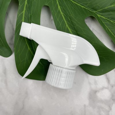 SS316 Plastic Trigger Sprayer Pump 28/415 28/410 White 0.81ml With Screw Cap Closure