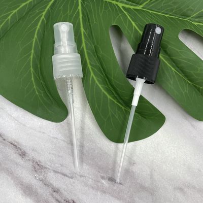Ribbed Closure Fine Mist Sprayer Pump 18/410 Polypropylene Plastic With PP Cap