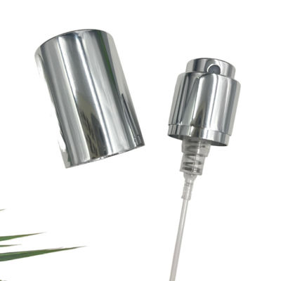 Refillable Perfume Pump Sprayer 15/400 0.07ML 0.09ML Dosage With Silver Collar