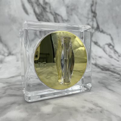 Square type round edge design Acrylic cream jar High - grade Mirror cover 30g, 50g  XY2201