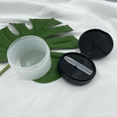 80g Plastic Cosmetic Jars Clear Containers facial mask With Spoon / Scraper