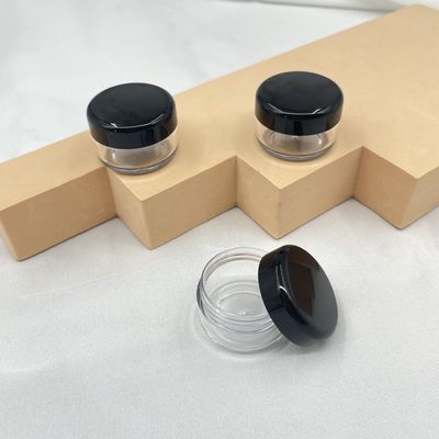 PS Plastic Cosmetic Jars Fancy Trial Set 5g Free Sample light weight