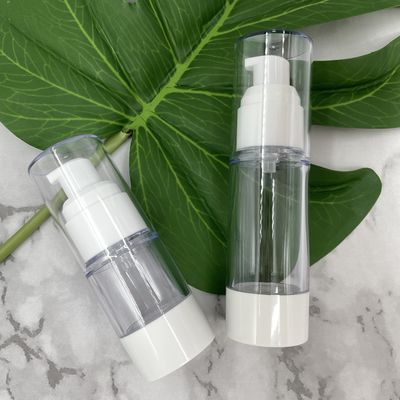 15ml, 30ml, 50ml, 80ml, 100ml, 120ml Airless Lotion bottle Lotion Actuator For Skin Care