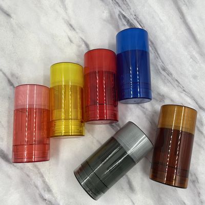 6g 15g 30g 50g 75g Round AS Empty Deodorant Stick Container For Mosquito Repellent