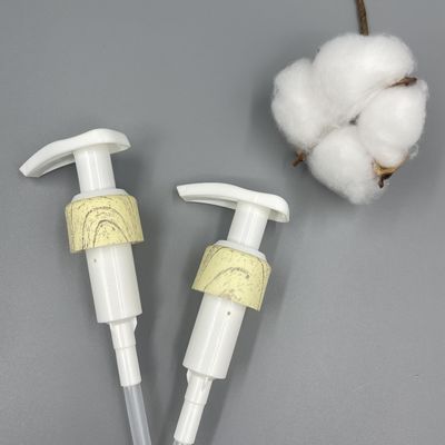 Spring outside 2CC Dispenser lotion pump wooden pattern closure  XY02-6