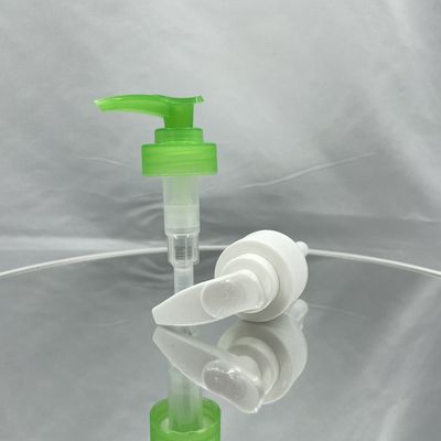 Green Plastic Soap Lotion Dispenser Pump 1.9ml/T Transparent 304H Spring 24/410 28/410