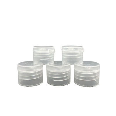 Rigid Plastic Disc Top Flip Cap Screw 20/410 Ribbed / Smooth Finishing