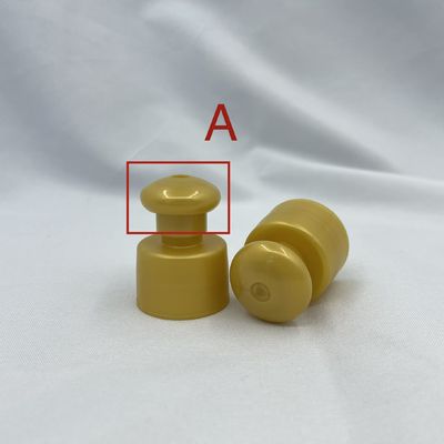 Gold Pull Up Bottle Caps Top 24/410 Customized Color 2 Actuator With Finishing