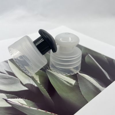 28/410 Push Pull Screw Cap Bottle Plastic Cover Ripple Pattern