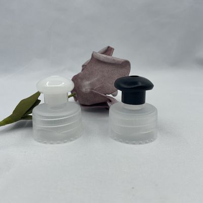 28/410 Push Pull Screw Cap Bottle Plastic Cover Ripple Pattern