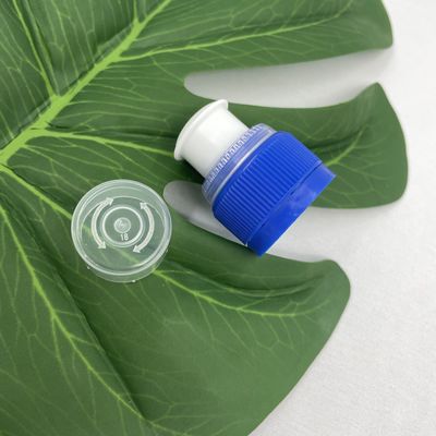 Waterproof Plastic Disc Top Flip Cap 28/410 Tamper Evidence Push Pull Bottle Tops