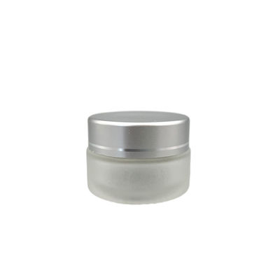 Round 20g Custom Glass Cosmetic Jars Packaging Diameter 4.7cm Height 3.2cm