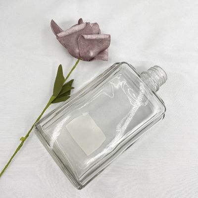 Commodity 250ml Square Cosmetic Bottles Glass Containers For Skin Care Products