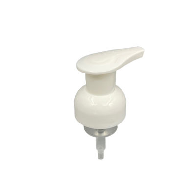 Metallized Foaming Soap Pumps Twist Lock 0.8ml Dosage Shower Shampoo