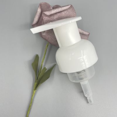 Metallized Foaming Soap Pumps Twist Lock 0.8ml Dosage Shower Shampoo