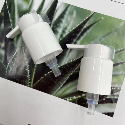 0.5ml/T Refillable Lotion Treatment Cream Pump 22/410 With Clip SS316 Spring Outside