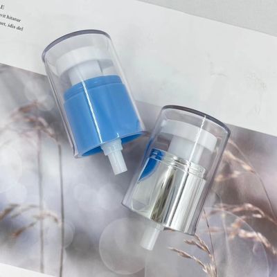 Powder Cream Pump Dispenser 20/410 MS Cap Silver Metallized Closure 0.25ML Dosage