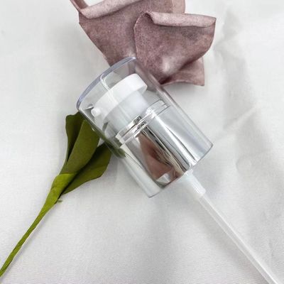 Powder Cream Pump Dispenser 20/410 MS Cap Silver Metallized Closure 0.25ML Dosage