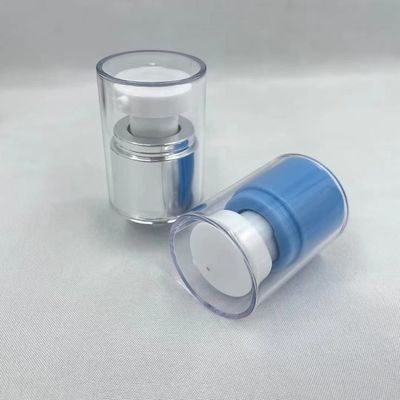 Powder Cream Pump Dispenser 20/410 MS Cap Silver Metallized Closure 0.25ML Dosage