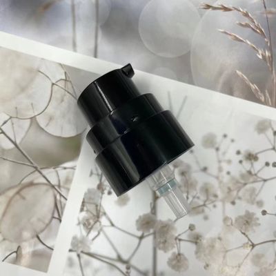 Black Lotion Cream Dispenser Pump 24/400 AS Cap SS316 Spring Outside 0.25ML/T