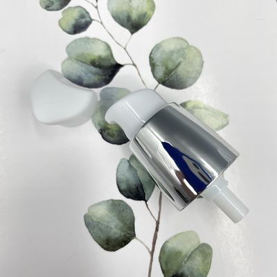 Silver Plastic Treatment Pump 0.2ML/T Hand Moisturiser 20/410 Metallized Closure