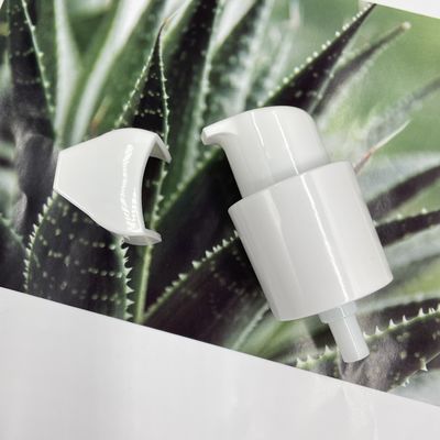 White 20/410 Cream Pump Dispenser SS316 Spring Replacement Lotion Head 0.2ML/T