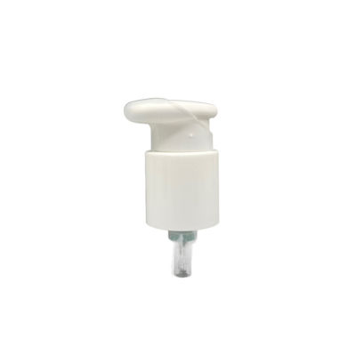 Double Lock Face Cream Pump Dispenser 0.5ML/T Dosage 24/410 304H Spring