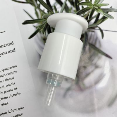 Double Lock Face Cream Pump Dispenser 0.5ML/T Dosage 24/410 304H Spring