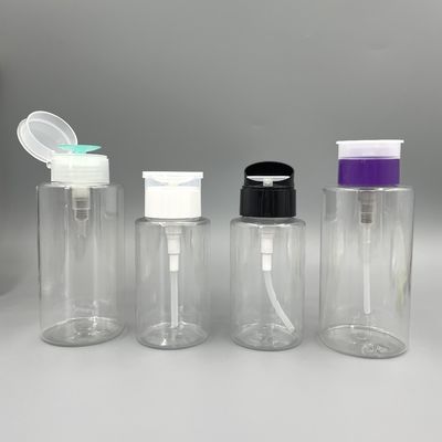 33/410 Nail Polish Remover Pump Dispensers Clear Cap NBR / PE Piston