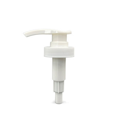 White Shampoo Bottle Dispenser Pump 33/410 4.0ML Discharge Rate 38/400