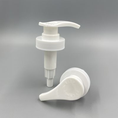 White Shampoo Bottle Dispenser Pump 33/410 4.0ML Discharge Rate 38/400