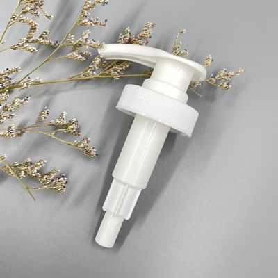 White Shampoo Bottle Dispenser Pump 33/410 4.0ML Discharge Rate 38/400