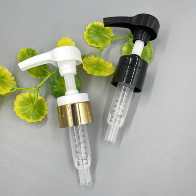 3.5ML Dosage Lotion Dispenser Pump White 28/410 33/410 With ABS Closure