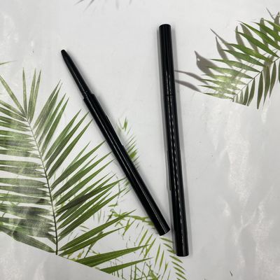 Filling capacity 0.08g Empty Eyebrow pencil Slim style Height 123mm Diameter 6mm Plastic Makeup Container