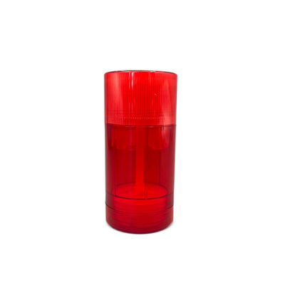 Red 75g Custom Deodorant Stick Container Round AS With Printing