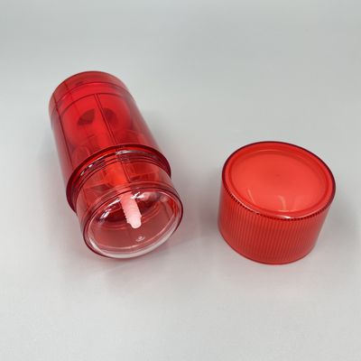 Red 75g Custom Deodorant Stick Container Round AS With Printing