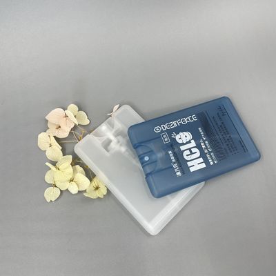 0.06ML Dosage Credit Card Sprayer 20ML Antibacterial Hand Sanitizer 304H