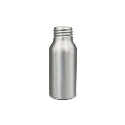 Prevent leakage Silver Aluminium Bottle 50ml 35*85mm Neck 24mm Customized Color